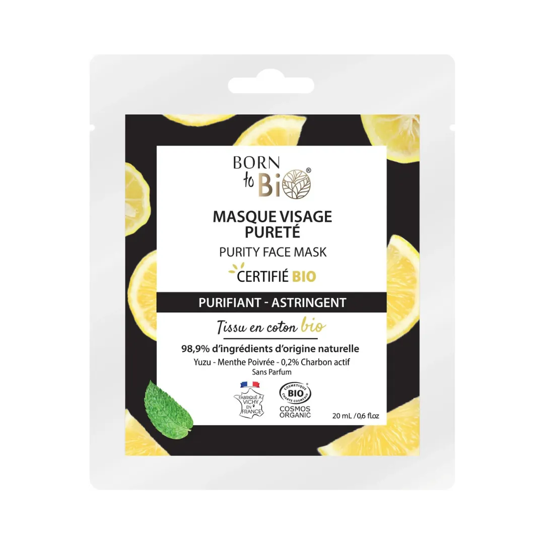 Organic Purity Face Mask - Pure n' Bio