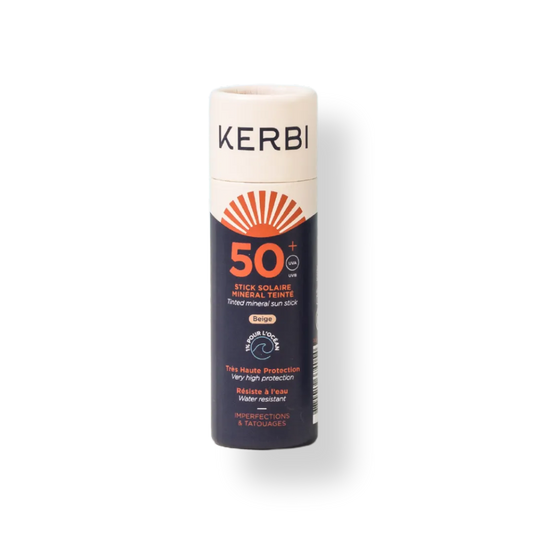 واقي الشمس العضوي الملون حماية SPF50+
