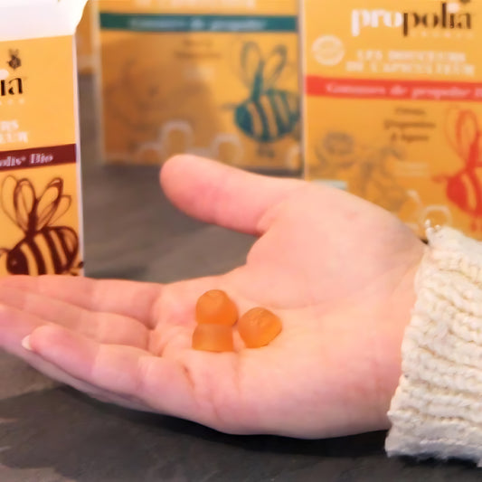 Propolis Gums Honey & Licorice 100% Natural - Pure n' Bio