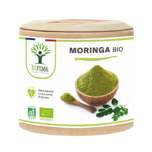 Organic Moringa Capsules – Nutrient-Rich Daily Wellness Support | Made in France