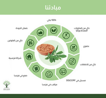 المكونات كما هي – طبيعية وعضوية 100%