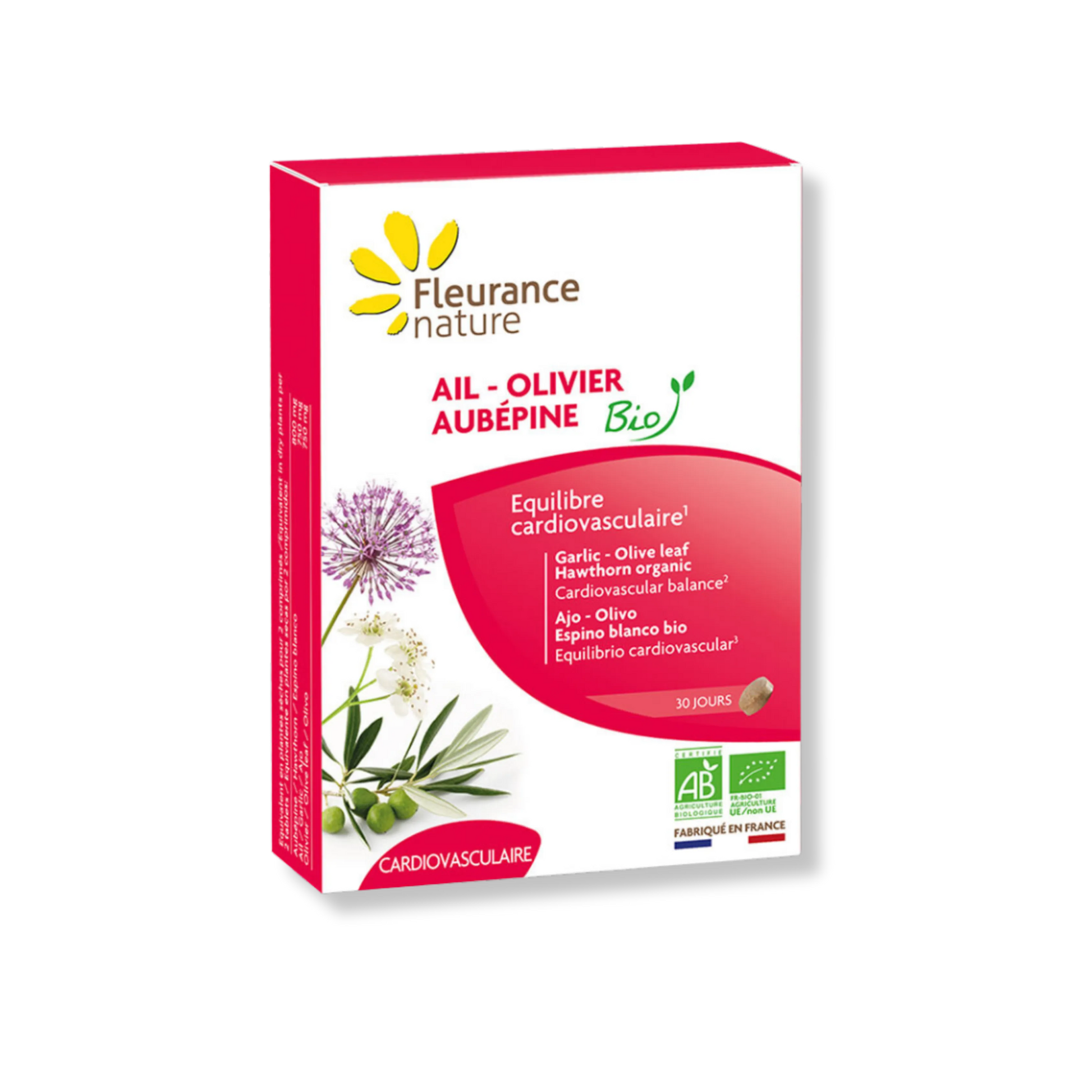 Organic Natural Food Supplement for Cardiovascular health - Pure n' Bio