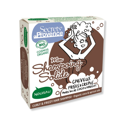 Organic Coconut Oil Solid Shampoo for Curly Hair - Pure n' Bio