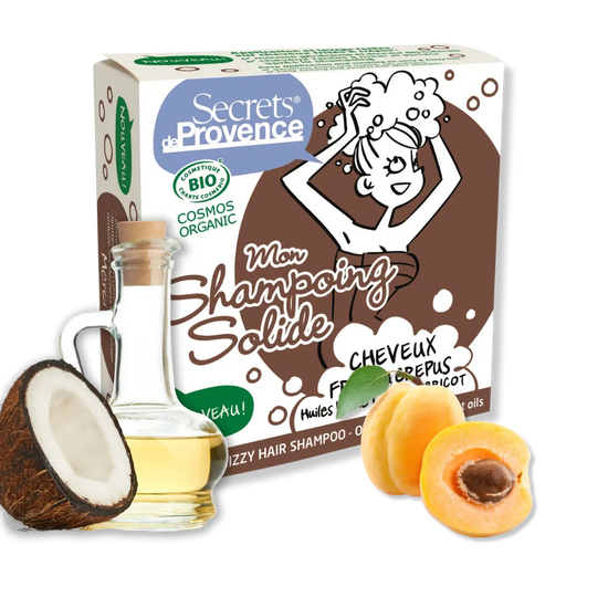 Organic Coconut Oil Solid Shampoo for Curly Hair - Pure n' Bio