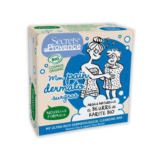 Organic Dermatological Soap with Clay & Shea Butter - Pure n' Bio
