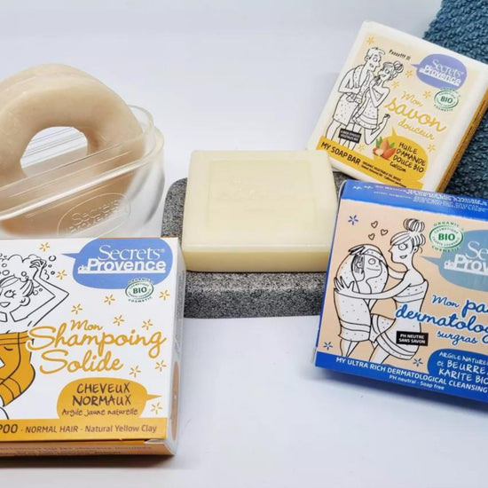 Organic Dermatological Soap with Clay & Shea Butter - Pure n' Bio