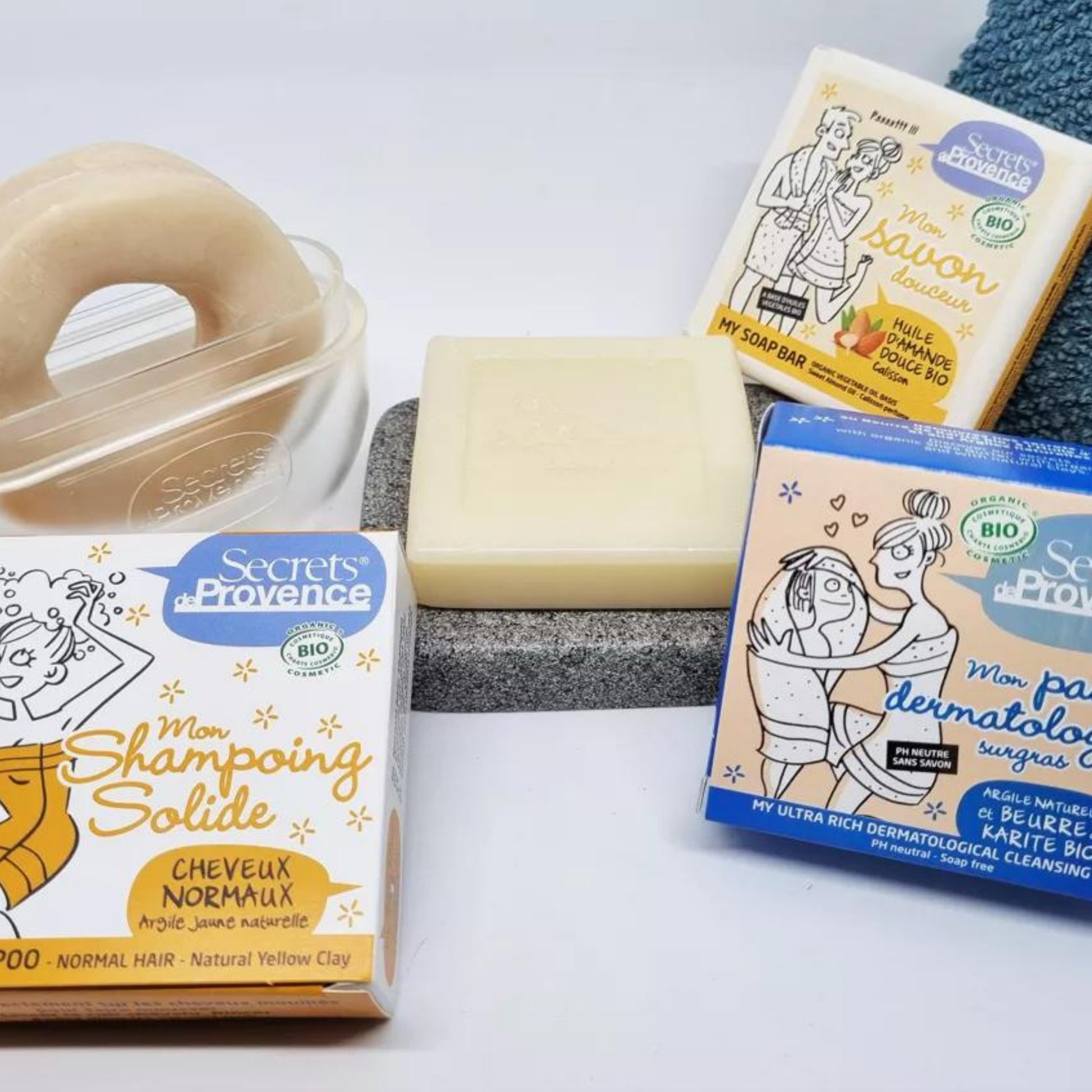 Organic Dermatological Soap with Clay & Shea Butter - Pure n' Bio