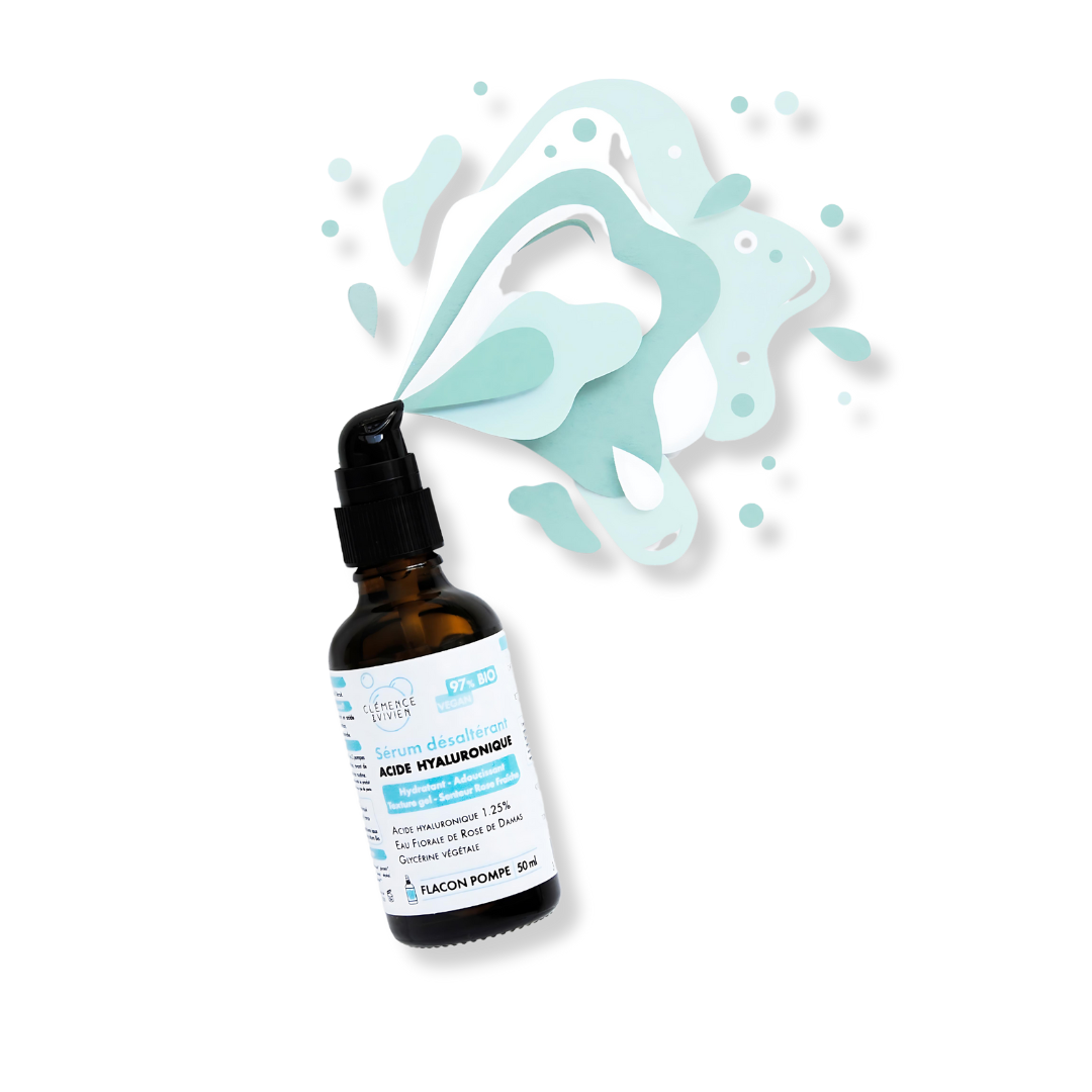 Organic Hyaluronic Acid Moisturizing Serum - Pure n' Bio