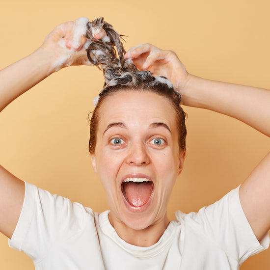 Organic Solid Red Clay Shampoo for Dry Hair - Pure n' Bio