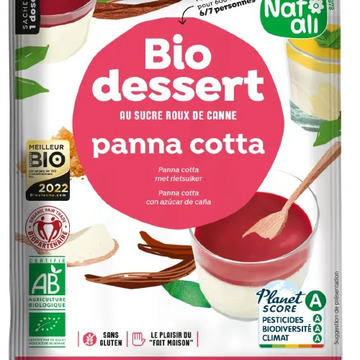 Organic Panna Cotta Gluten Free