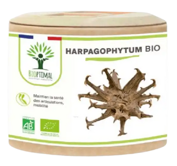 Food Supplement – Organic Devil’s Claw | Supports Joint Flexibility & Digestion | Made in France