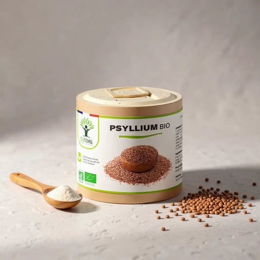 Organic Psyllium Supplement – Supports Healthy Digestion & Regularity | Made in France