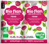 Bio-Flan Organic Dessert - Available in Strawberry, Raspberry, and Rose Flavors - Pure n' Bio