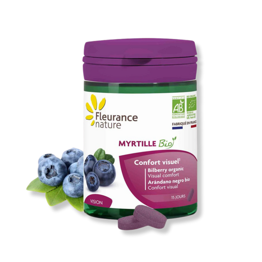 Blueberry Organic Eyes Food Supplement - Pure n' Bio
