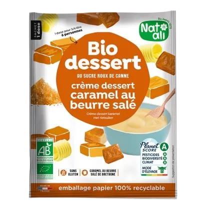 Organic Cream Dessert - Gluten Free
