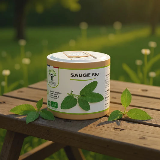 Organic Sage Supplement – Supports Hormonal Balance & Menstrual Comfort | Made in France
