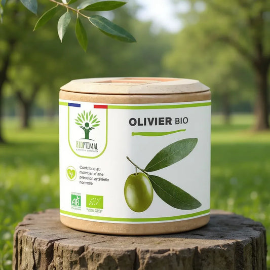 Organic Olive Leaf Supplement – Circulation & Fluid Balance | Made in France