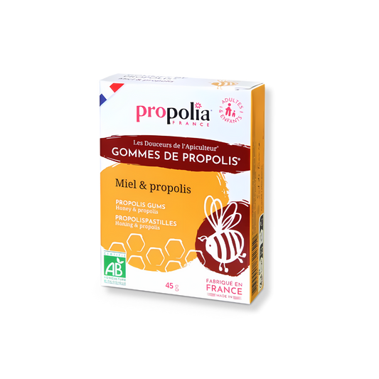 Organic Propolis Gums With Honey - Pure n' Bio