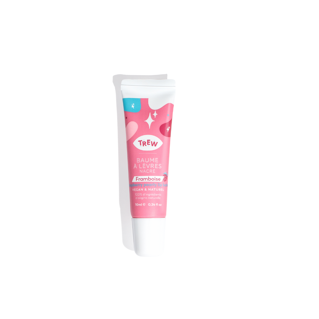 Raspberry Pearly Lip Balm - Pure n' Bio