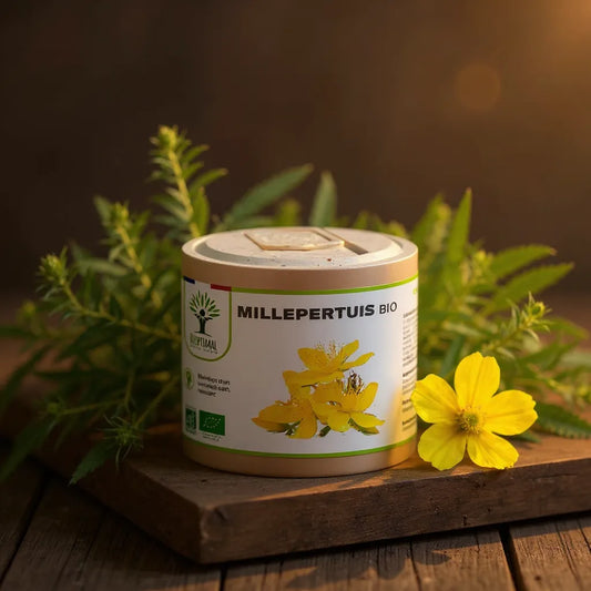 Organic St. John’s Wort Supplement – Supports Relaxation & Mood Balance | Made in France