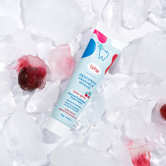 Frosted Cherry Vegan Toothpaste- Fluoride free - Pure n' Bio