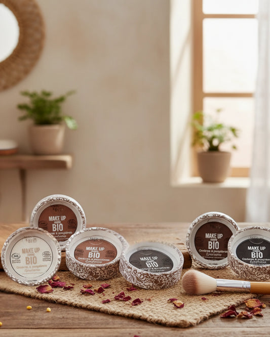 Organic eye makeup — ECOCERT COSMOS certified eye products by Born to Bio