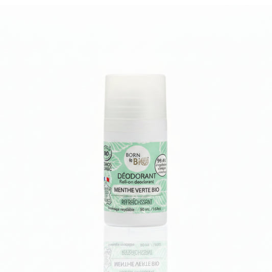 Organic Spearmint Deodorant – Made in Vichy, France | Born to Bio Vichy