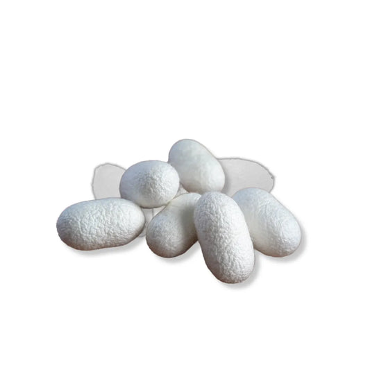 Natural Exfoliating Silk Cocoons