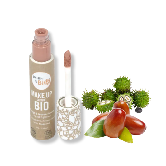 Organic Light Nude Liquid Lipstick