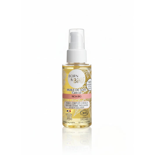 Organic Castor Care Oil – Made in Vichy, France | Born to Bio Vichy