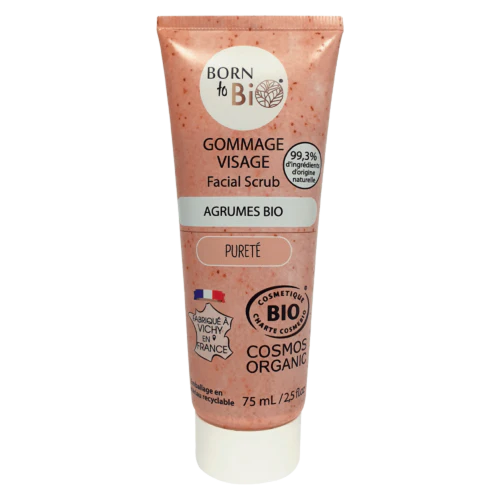 Certified Organic Face Scrub | Born to Bio Vichy – Made in France