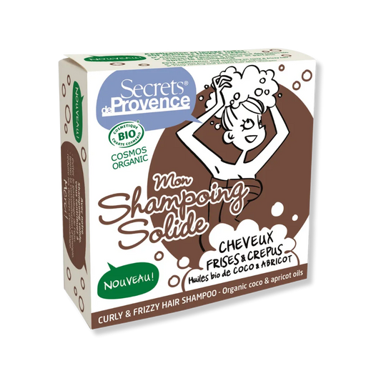 Organic Coconut Oil Solid Shampoo for Curly Hair
