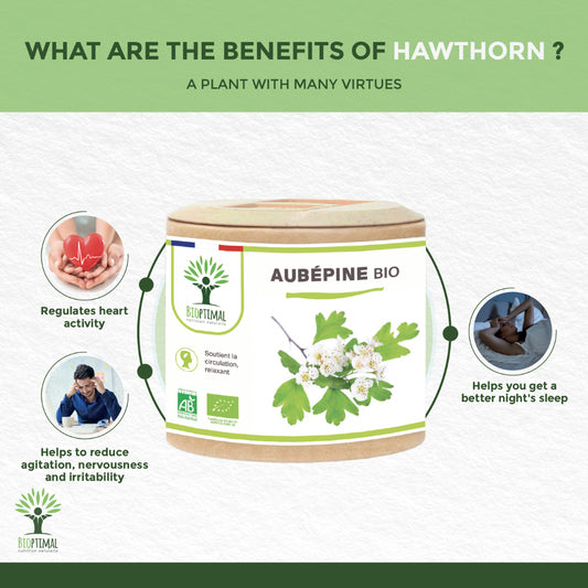 Organic Hawthorn Relaxation & Anti-Stress Food Supplement