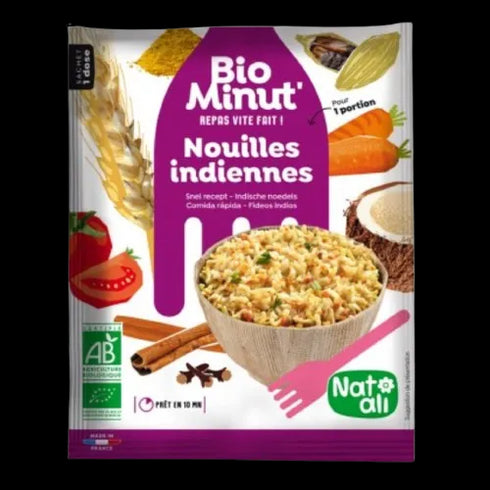 Biominut' Organic Noodles - Quick and Delicious Meals - Pure n' Bio