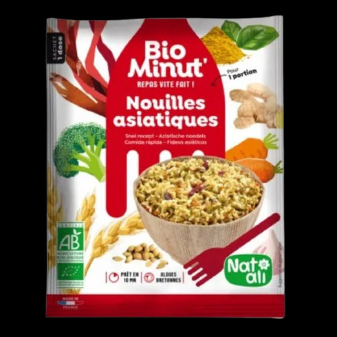 Biominut' Organic Noodles - Quick and Delicious Meals - Pure n' Bio