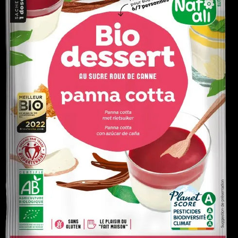 Organic Panna Cotta Gluten Free