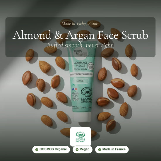 Sweet Almond Argan Face Scrub – slide 1