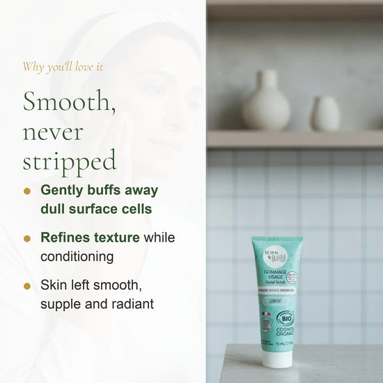 Sweet Almond Argan Face Scrub – slide 2
