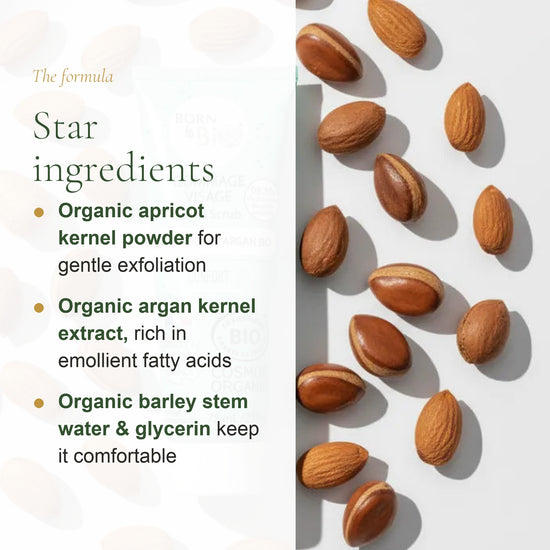 Sweet Almond Argan Face Scrub – slide 3
