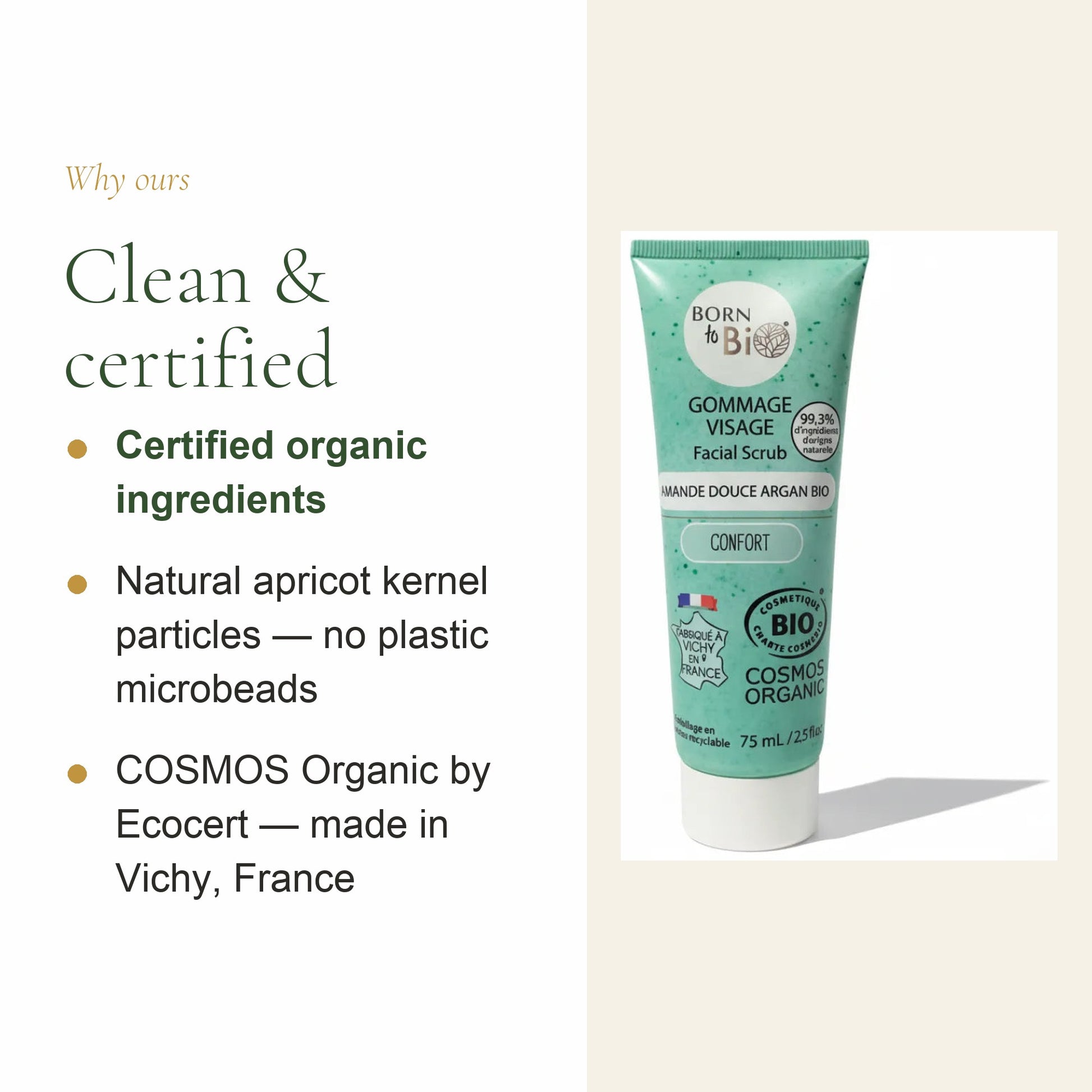 Sweet Almond Argan Face Scrub – slide 4