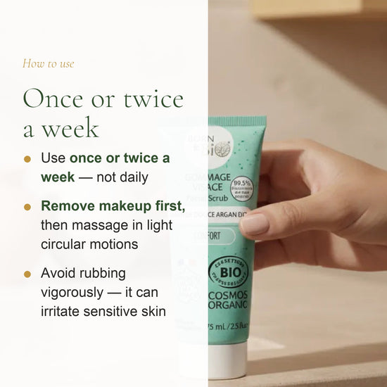 Sweet Almond Argan Face Scrub – slide 6