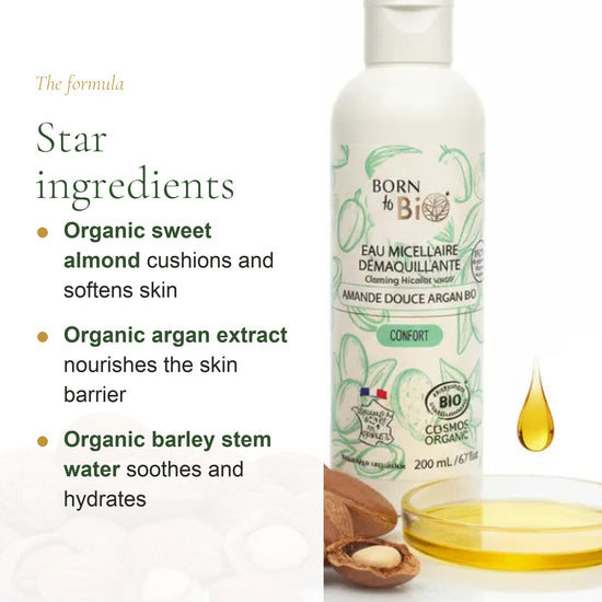 Organic Almond & Argan Micellar Water – slide 3