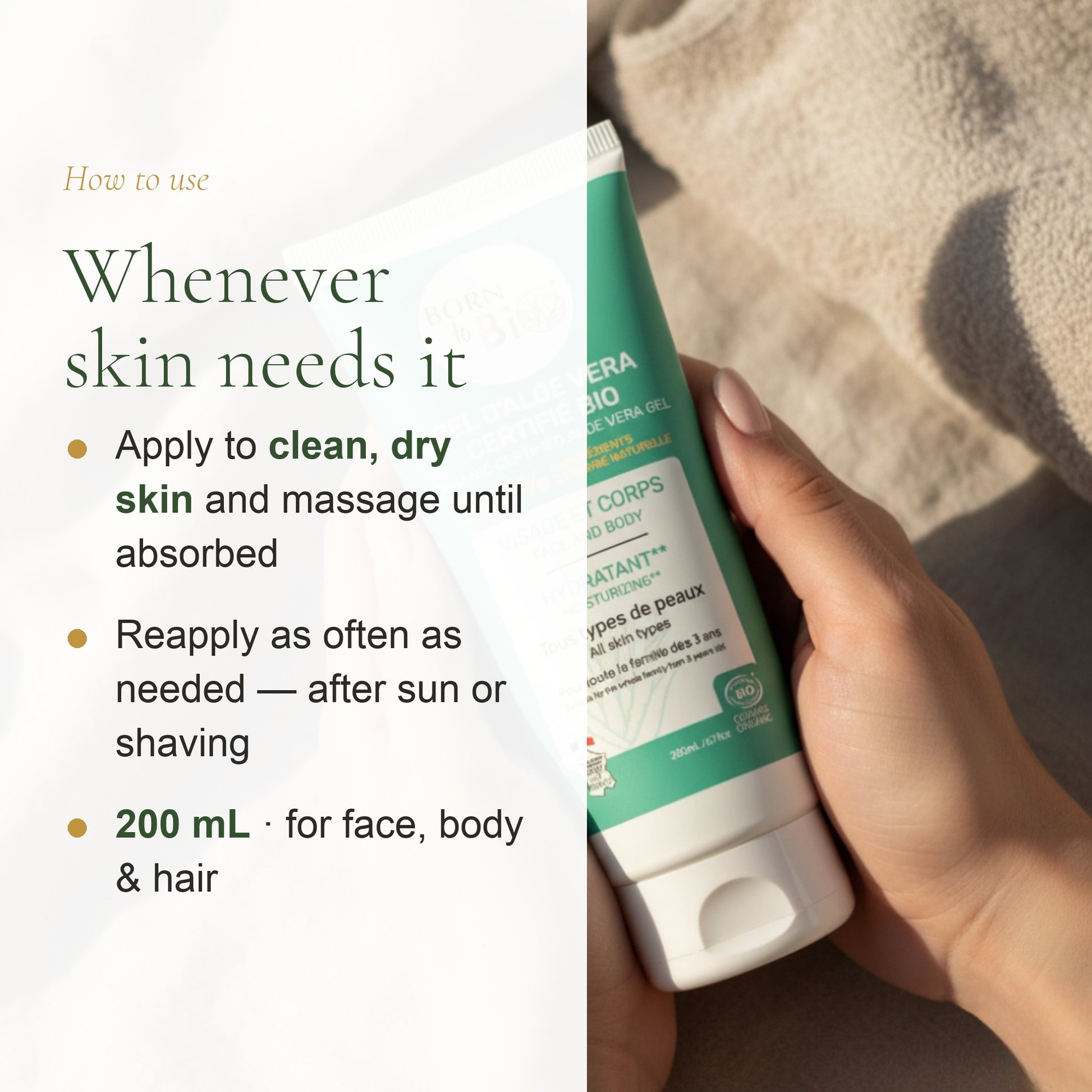 Organic Aloe Vera Gel – slide 6
