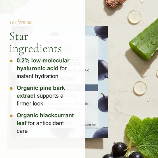Organic Anti-Aging Cotton Face Mask – slide 3