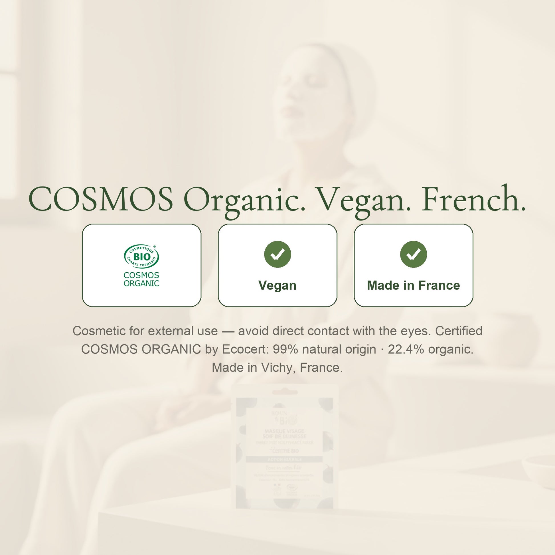 Organic Anti-Aging Cotton Face Mask – slide 7