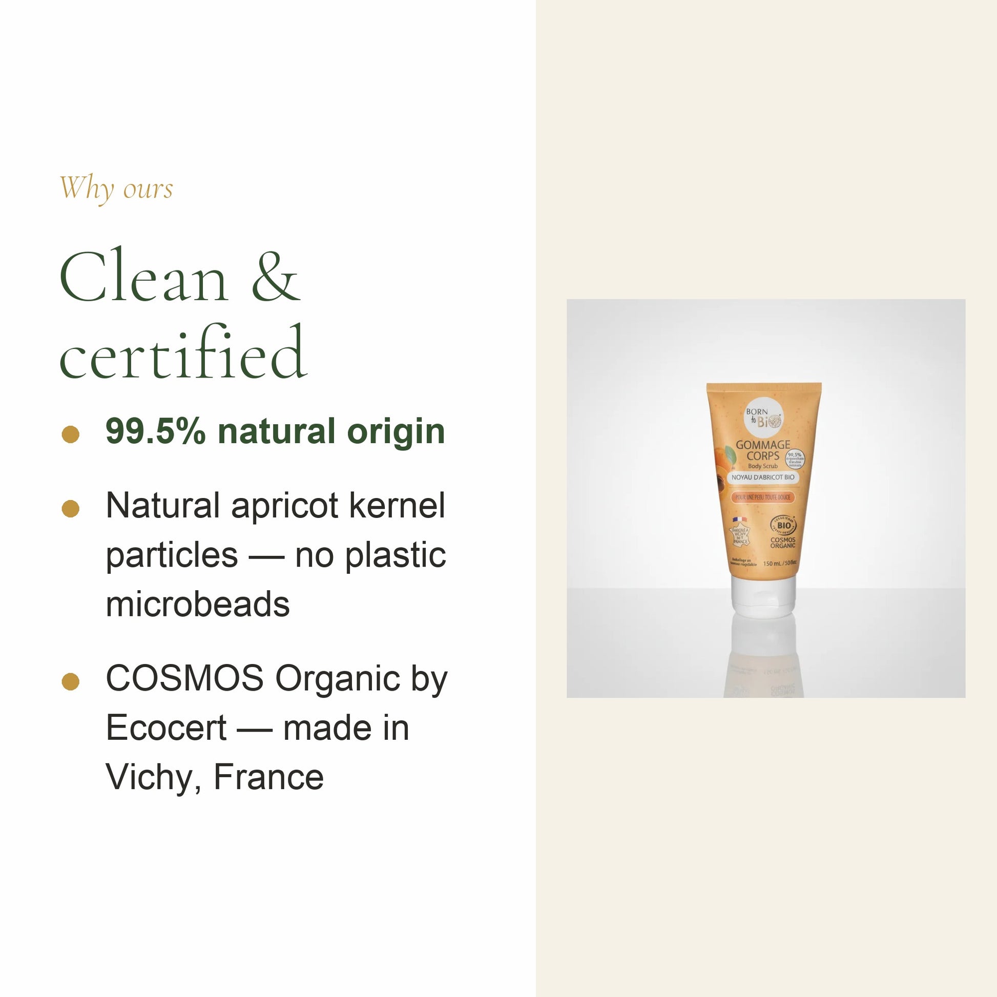 Organic Apricot Kernel Body Scrub – slide 4