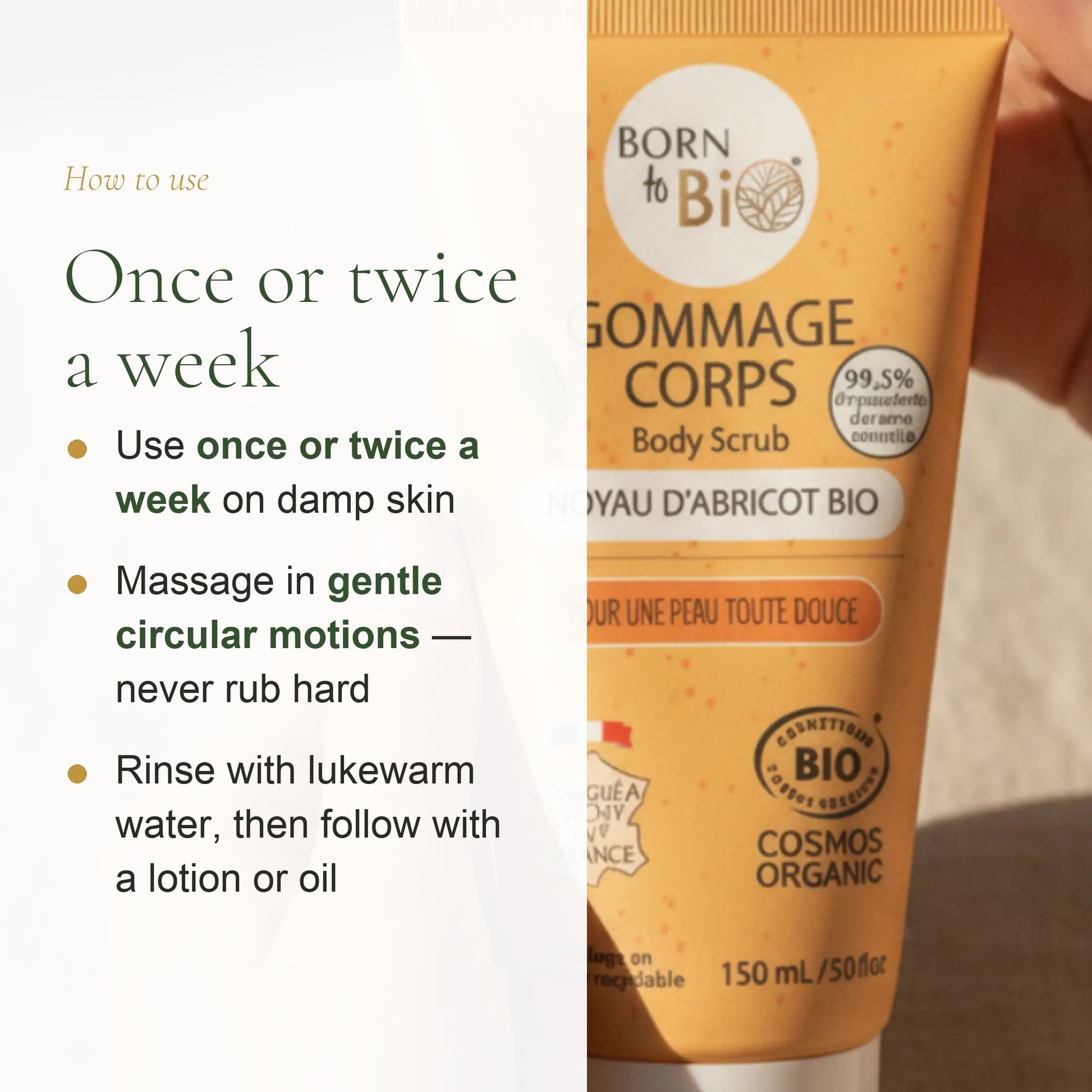 Organic Apricot Kernel Body Scrub – slide 6