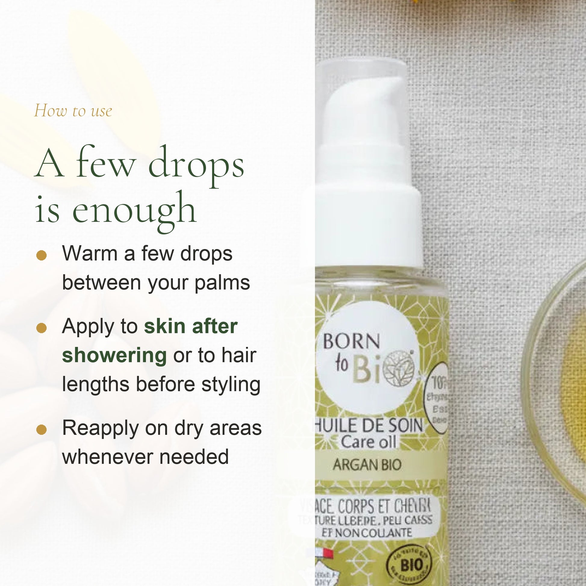 Organic Argan Care Oil – slide 6