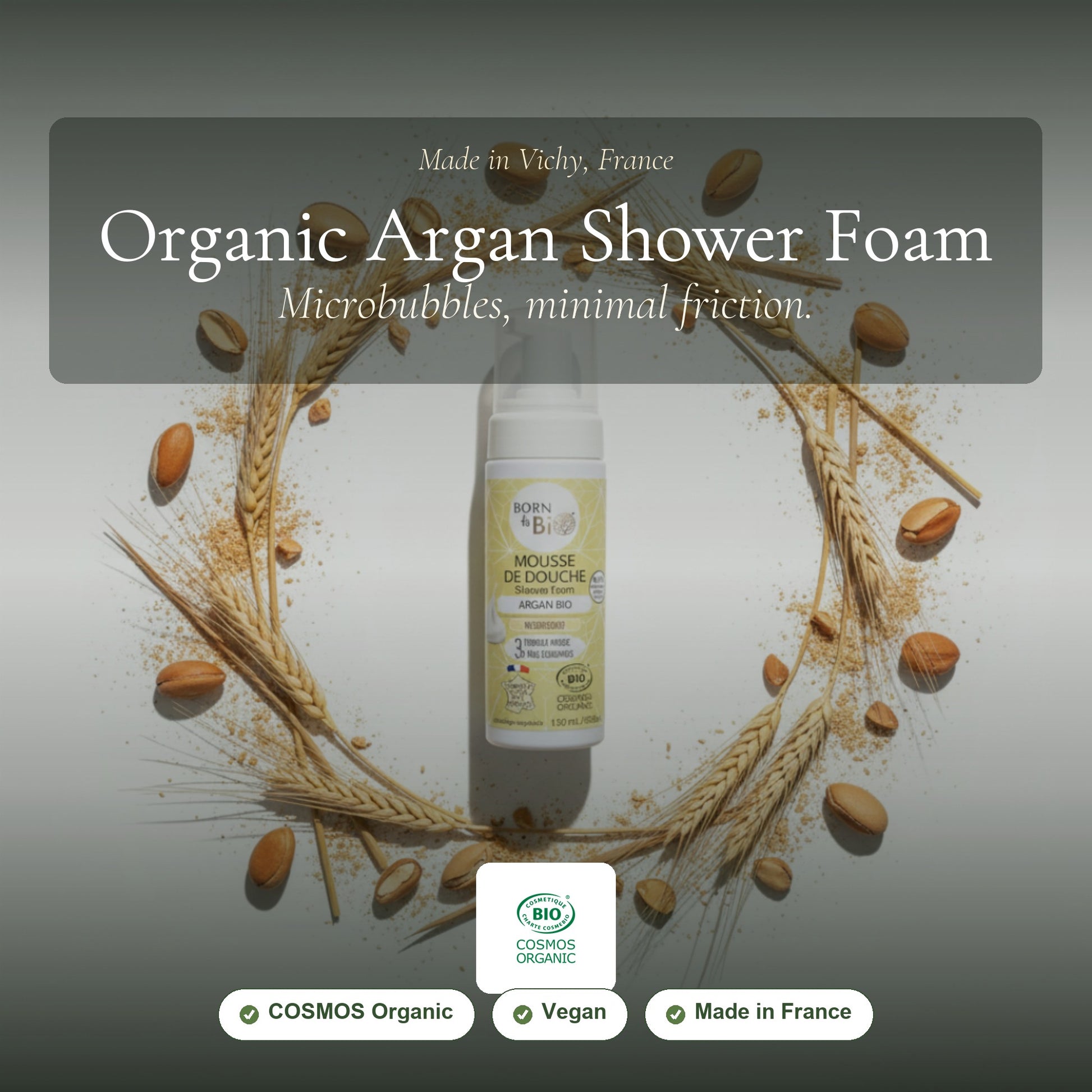 Organic Argan Shower Foam – slide 1
