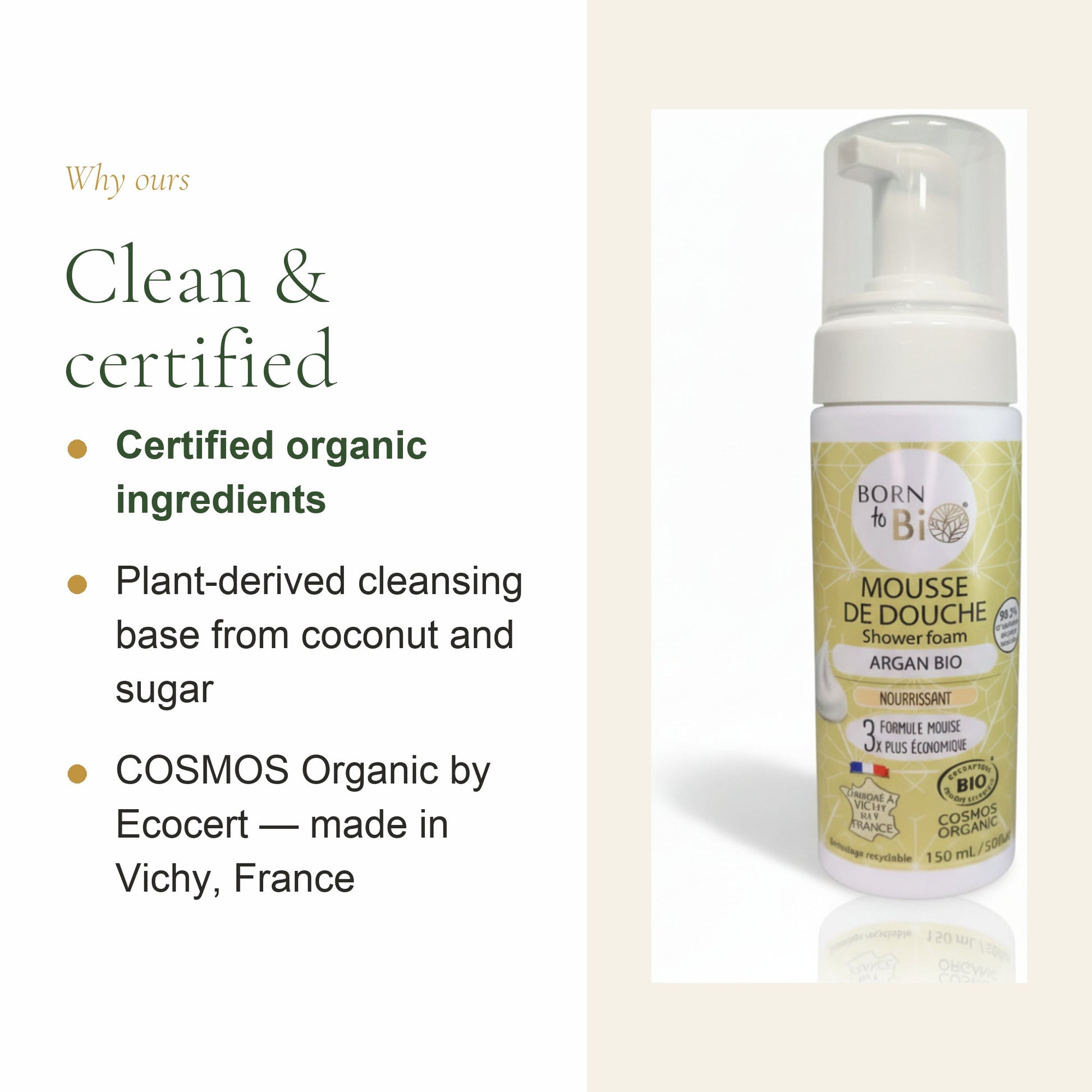 Organic Argan Shower Foam – slide 4